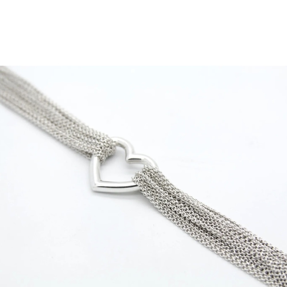 Sterling Silver Heart Bracelet